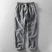 Roland - Herrenhose mit geradem Bein und Kordelzug