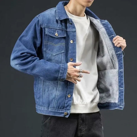 Oliver - Winter Herren Denim Jacke