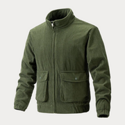 Darius - Stilvolle klassische warme Jacke mit Fronttaschen