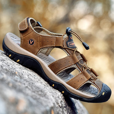 Roscoe - Ledersandalen für Herren