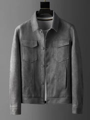 Wayne - Elegante, klassische Knopfjacke mit Brusttaschen für Herren
