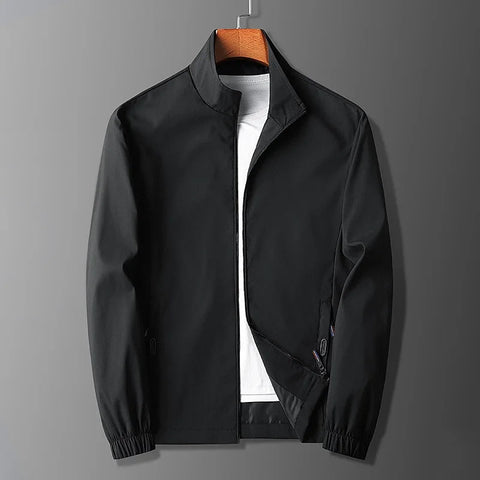 Draco - Stilvolle Slim-Fit-Jacke mit Reißverschluss für Herren