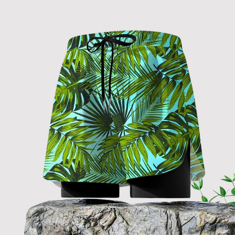William - Bedruckte Strandshorts