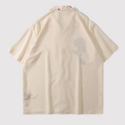 Oliver - Button-Down-Hemd mit Rosen-Print