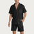 Caro - Kurzarmhemd- und Shorts-Set für Herren