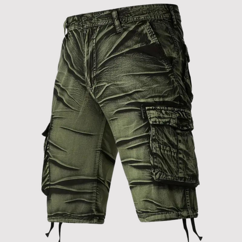 Anton - Herren Cargo-Short mit Stickerei