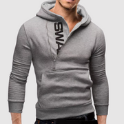 Gerald - Männer Reißverschluss Kapuzenpullover