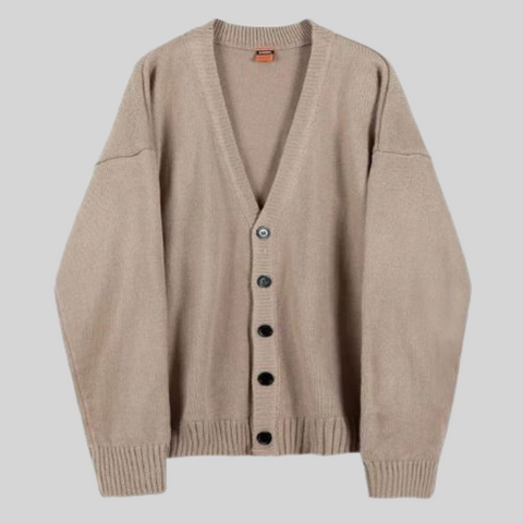 Jasper - Freizeitpullover mit V-Ausschnitt