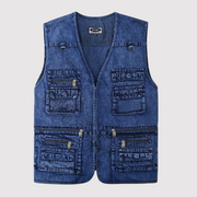 Eric	- Herren Jeansweste Jacke