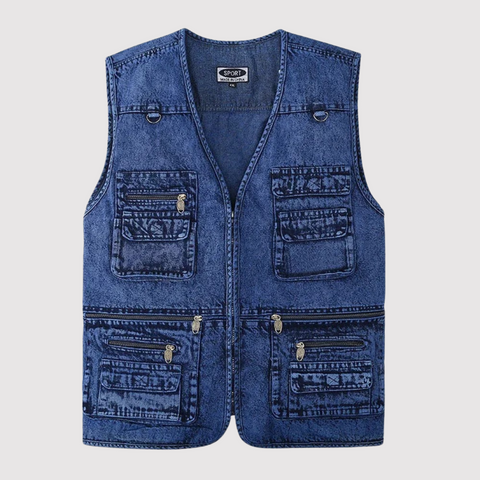 Eric	- Herren Jeansweste Jacke