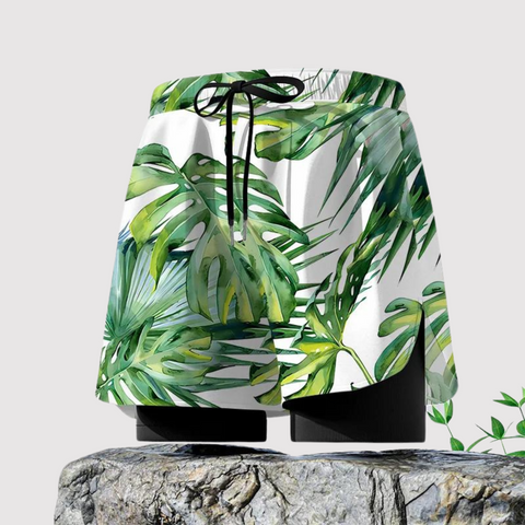 William - Bedruckte Strandshorts