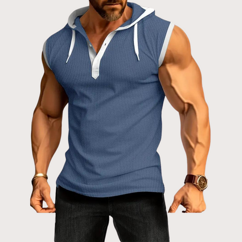Brandon - Herren-Tank-Top mit Kapuze