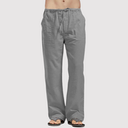 William - Herren Baumwoll-Leinen-Hose