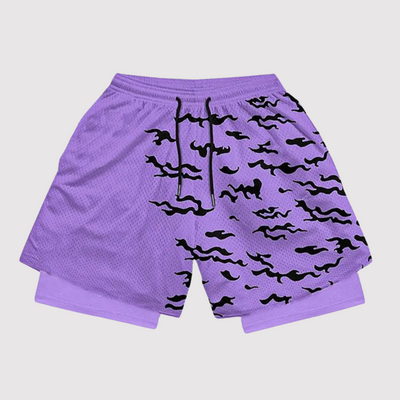 Clyde - 2in1-Sportshorts für Herren