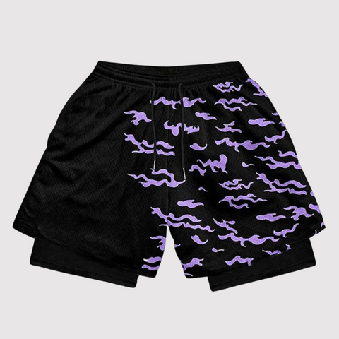 Clyde - 2in1-Sportshorts für Herren