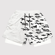 Clyde - 2in1-Sportshorts für Herren