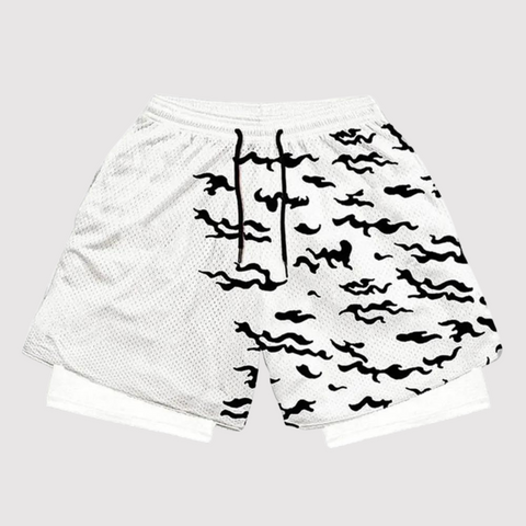 Clyde - 2in1-Sportshorts für Herren