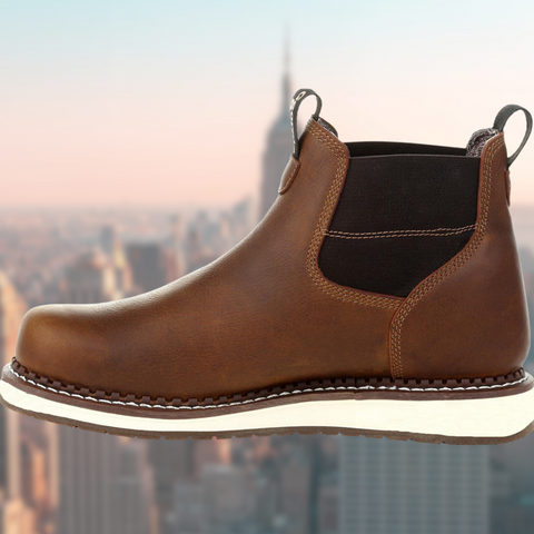 Angus - Arbeitsstiefel mit Keilabsatz