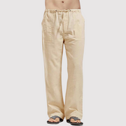 William - Herren Baumwoll-Leinen-Hose