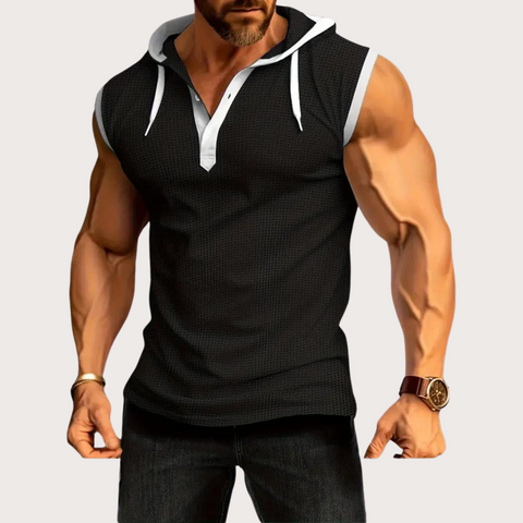 Brandon - Herren-Tank-Top mit Kapuze