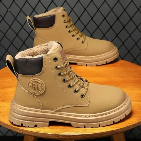 Julius - Herren-Winter-Schneestiefel mit Fleece-Futter