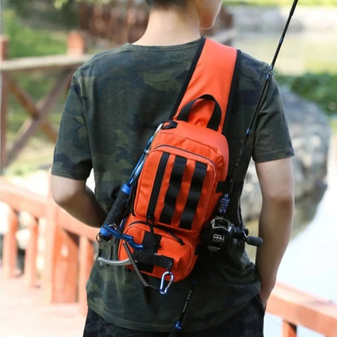 Wallace - Wasserabweisende Gürteltasche für Angelgeräte