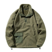 Fabian - Stilvolle Winterjacke aus dickem Fleece mit Tasche
