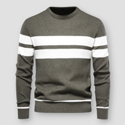 Luke - Stilvoller gestreifter Strickpullover
