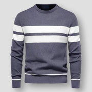 Luke - Stilvoller gestreifter Strickpullover