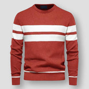 Luke - Stilvoller gestreifter Strickpullover