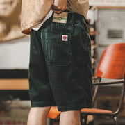 Alvin - Herren-Shorts aus Baumwollcord mit Kordelzug