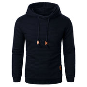 Roman - Stilvoller Hoodie mit Karomuster für Herren