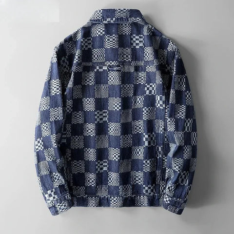 Norman - Patchwork-Jeanshemd