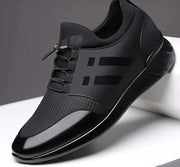 Felix - Schlanke Schwarze Orthopädische Turnschuhe für Herren