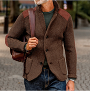 Miles - Lässige Strickjacke mit Knöpfen für Herren