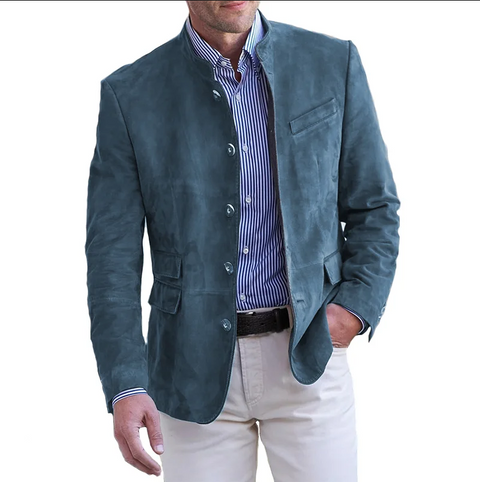 Dawson - Elegant button blazer jacket for men