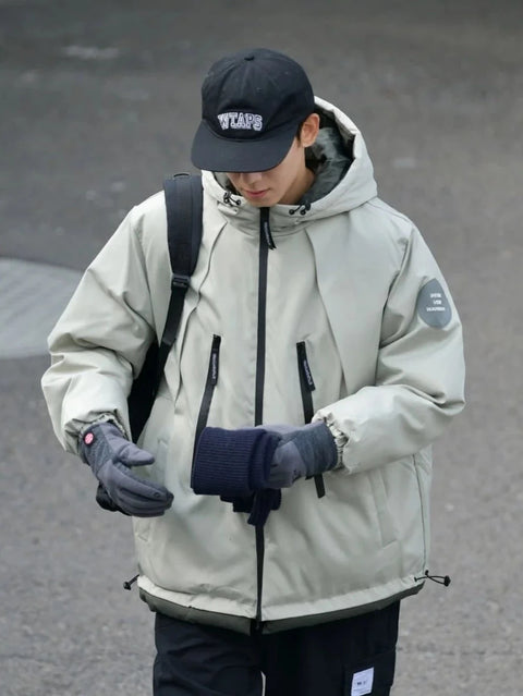 Alvin - Cargo-Jacke mit Kapuze
