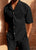 David - Elegantes Set aus Poloshirt und Cordshorts mit Knöpfen