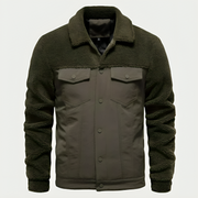 Damien - Stilvolle klassische Jacke mit Knöpfen und Brusttaschen