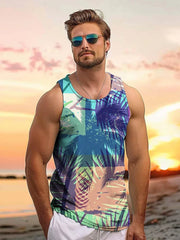 Graham - Hawaiian Style Männer Tank Tops