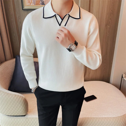Lincoln - Winter-Revers-Strickpullover