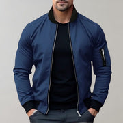 Terence - Klassische Bomberjacke mit Reißverschluss für Herren