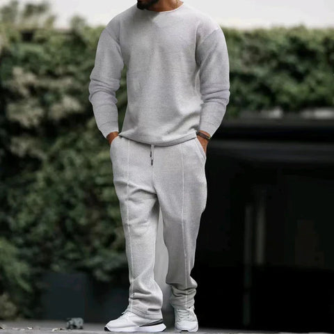 Almiran - Klassischer warmer Trainingsanzug für Herren [Pullover+Hose]