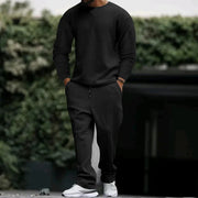 Almiran - Klassischer warmer Trainingsanzug für Herren [Pullover+Hose]