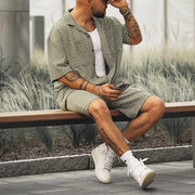 Gilbert - Herren-Set aus Rundhalshemd und Shorts