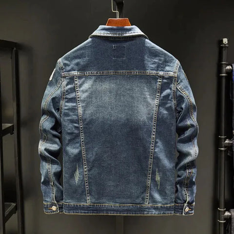 David - Trucker-Jacke aus Denim