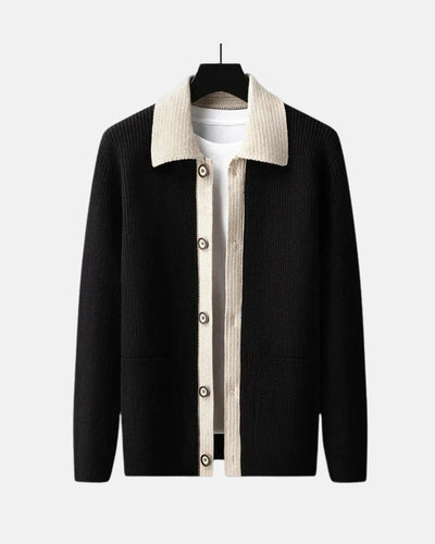 Vicente - Stilvolle Strickjacke mit Knöpfen für Herren