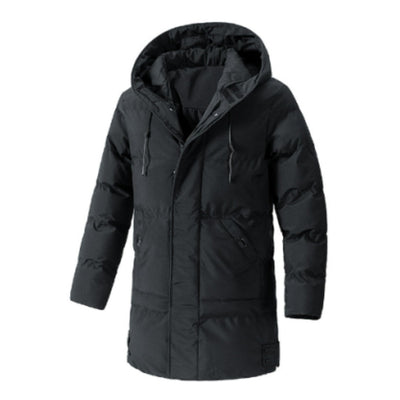 Austin - Dicke, warme, lange Kapuzenjacke