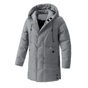 Austin - Dicke, warme, lange Kapuzenjacke