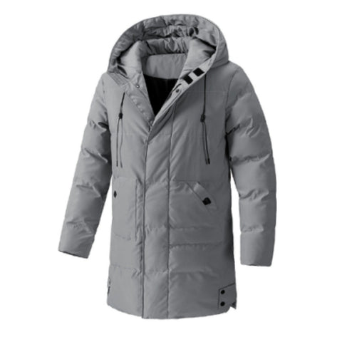 Austin - Dicke, warme, lange Kapuzenjacke